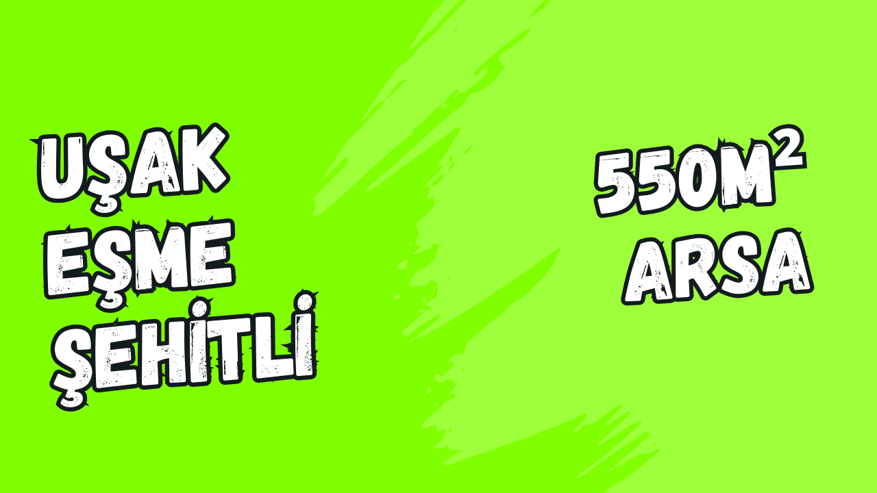 UŞAK EŞME ŞEHİTLİ KÖYÜNDE 550 M² ARSA SATILIKTIR - UŞAK EŞME fotoğraf 14